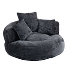 Lazy Sofa Durable Comfort Lounger High Back Bean Bag Chair Couch with Three Cushions for Adults and Kids, Indoor & Outdoor, Single Gaming Sofa Chair for Bedroom, Office