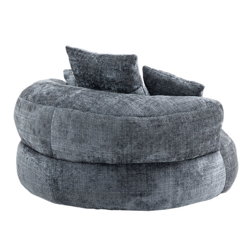 Lazy Sofa Durable Comfort Lounger High Back Bean Bag Chair Couch with Three Cushions for Adults and Kids, Indoor & Outdoor, Single Gaming Sofa Chair for Bedroom, Office