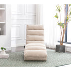 Modern, fixed recliner with full-body support, gentle vibration, and side storage pockets, suitable for office, living room, and bedroom