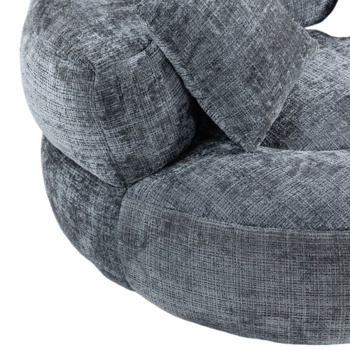 Lazy Sofa Durable Comfort Lounger High Back Bean Bag Chair Couch with Three Cushions for Adults and Kids, Indoor & Outdoor, Single Gaming Sofa Chair for Bedroom, Office