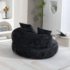 Lazy Sofa Durable Comfort Lounger High Back Bean Bag Chair Couch with Three Cushions for Adults and Kids, Indoor & Outdoor, Single Gaming Sofa Chair for Bedroom, Office