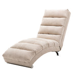 Modern, fixed recliner with full-body support, gentle vibration, and side storage pockets, suitable for office, living room, and bedroom