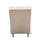 Modern, fixed recliner with full-body support, gentle vibration, and side storage pockets, suitable for office, living room, and bedroom