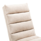 Modern, fixed recliner with full-body support, gentle vibration, and side storage pockets, suitable for office, living room, and bedroom