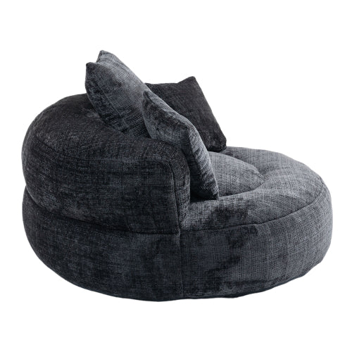Lazy Sofa Durable Comfort Lounger High Back Bean Bag Chair Couch with Three Cushions for Adults and Kids, Indoor & Outdoor, Single Gaming Sofa Chair for Bedroom, Office