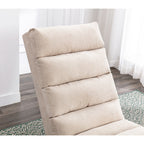 Modern, fixed recliner with full-body support, gentle vibration, and side storage pockets, suitable for office, living room, and bedroom