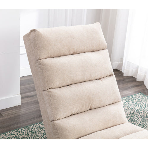 Modern, fixed recliner with full-body support, gentle vibration, and side storage pockets, suitable for office, living room, and bedroom