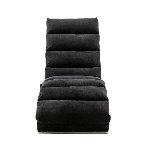 Modern, fixed recliner with full-body support, gentle vibration, and side storage pockets, suitable for office, living room, and bedroom