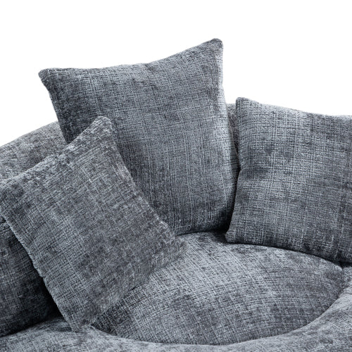 Lazy Sofa Durable Comfort Lounger High Back Bean Bag Chair Couch with Three Cushions for Adults and Kids, Indoor & Outdoor, Single Gaming Sofa Chair for Bedroom, Office