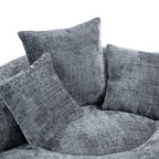Lazy Sofa Durable Comfort Lounger High Back Bean Bag Chair Couch with Three Cushions for Adults and Kids, Indoor & Outdoor, Single Gaming Sofa Chair for Bedroom, Office