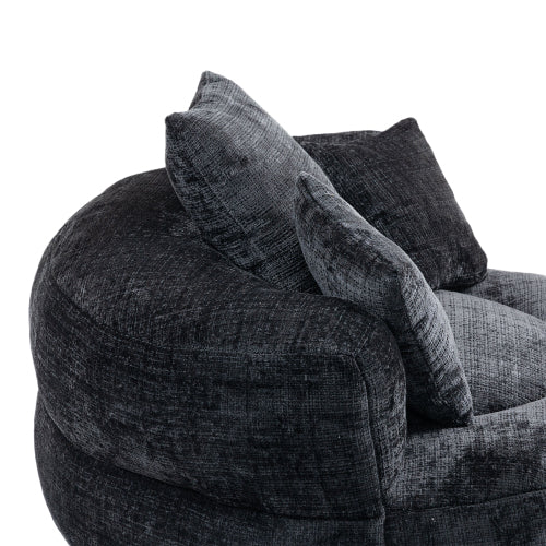 Lazy Sofa Durable Comfort Lounger High Back Bean Bag Chair Couch with Three Cushions for Adults and Kids, Indoor & Outdoor, Single Gaming Sofa Chair for Bedroom, Office
