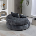 Lazy Sofa Durable Comfort Lounger High Back Bean Bag Chair Couch with Three Cushions for Adults and Kids, Indoor & Outdoor, Single Gaming Sofa Chair for Bedroom, Office