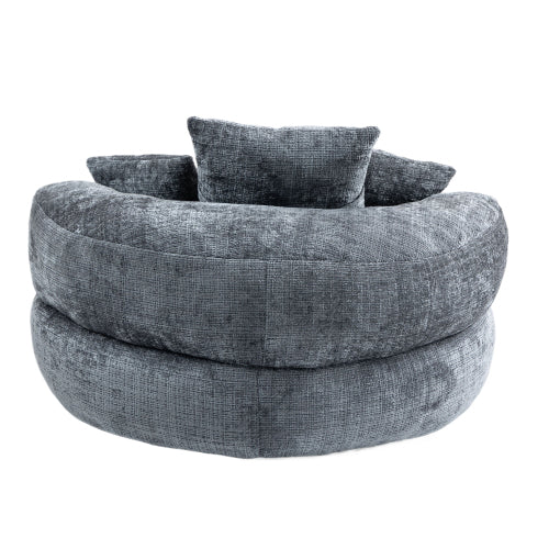 Lazy Sofa Durable Comfort Lounger High Back Bean Bag Chair Couch with Three Cushions for Adults and Kids, Indoor & Outdoor, Single Gaming Sofa Chair for Bedroom, Office
