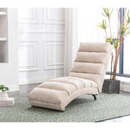 Modern, fixed recliner with full-body support, gentle vibration, and side storage pockets, suitable for office, living room, and bedroom
