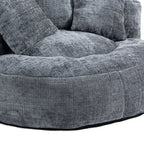 Lazy Sofa Durable Comfort Lounger High Back Bean Bag Chair Couch with Three Cushions for Adults and Kids, Indoor & Outdoor, Single Gaming Sofa Chair for Bedroom, Office