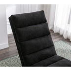 Modern, fixed recliner with full-body support, gentle vibration, and side storage pockets, suitable for office, living room, and bedroom
