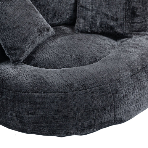 Lazy Sofa Durable Comfort Lounger High Back Bean Bag Chair Couch with Three Cushions for Adults and Kids, Indoor & Outdoor, Single Gaming Sofa Chair for Bedroom, Office