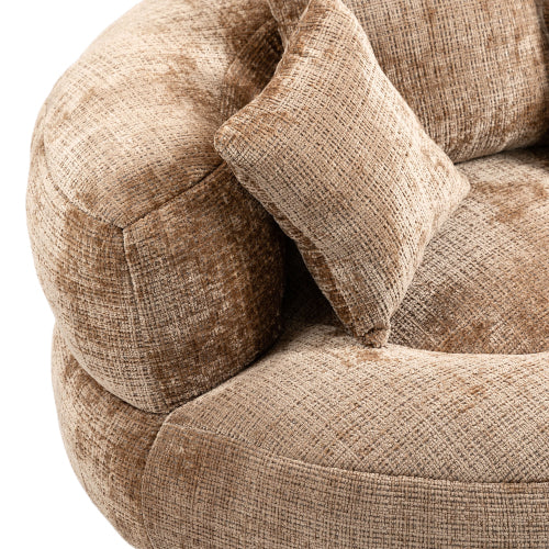 Lazy Sofa Durable Comfort Lounger High Back Bean Bag Chair Couch with Three Cushions for Adults and Kids, Indoor & Outdoor, Single Gaming Sofa Chair for Bedroom, Office