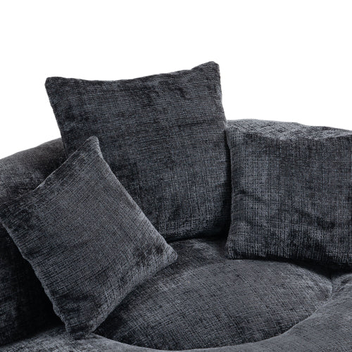 Lazy Sofa Durable Comfort Lounger High Back Bean Bag Chair Couch with Three Cushions for Adults and Kids, Indoor & Outdoor, Single Gaming Sofa Chair for Bedroom, Office