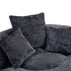 Lazy Sofa Durable Comfort Lounger High Back Bean Bag Chair Couch with Three Cushions for Adults and Kids, Indoor & Outdoor, Single Gaming Sofa Chair for Bedroom, Office
